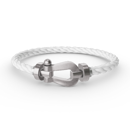 [Am jewelry]FORCE LARGE HORSESHOE NO DIAMOND BRACELET SILVER