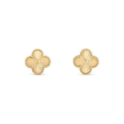 [Am jewelry]CLOVER MEDIUM 1 MOTIFS LASER EARRINGS