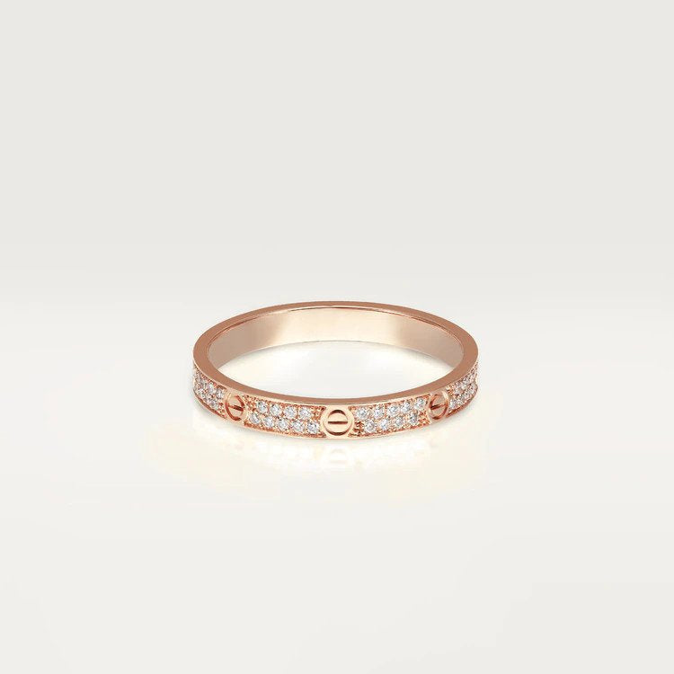 [Am jewelry]LOVE RING 2.65MM DIAMOND