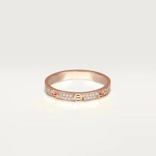 [Am jewelry]LOVE RING 2.65MM DIAMOND
