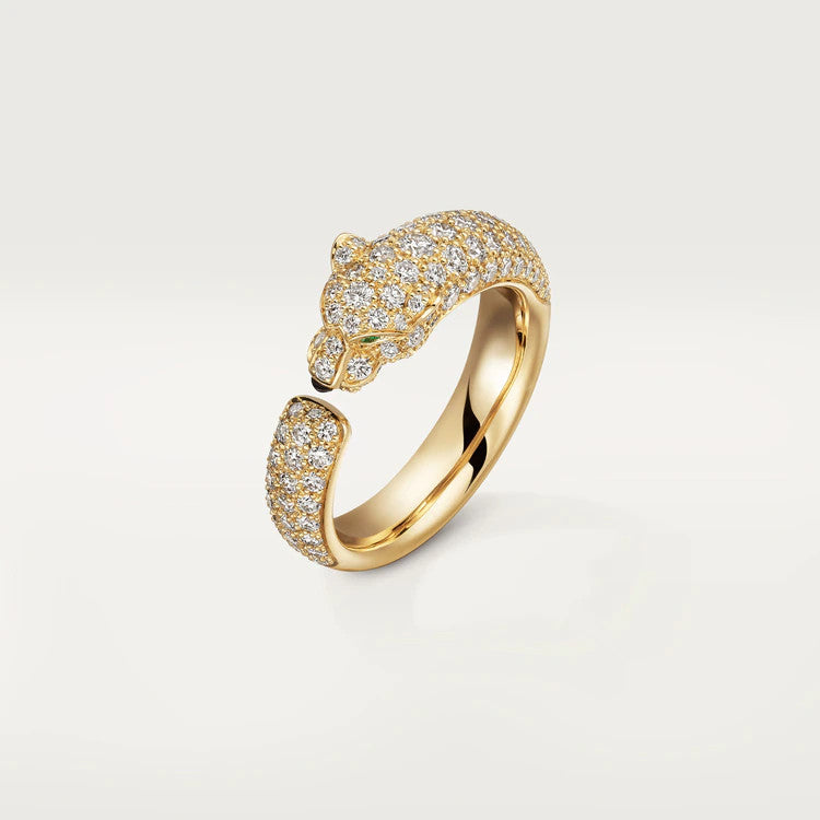 [Am jewelry]PANTHERE PINK GOLD DIAMOND RING