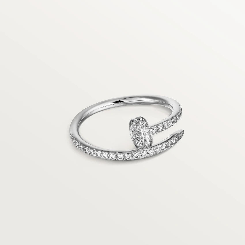 [Am jewelry]JUSTE RING 1.8MM SILVER DIAMONDS