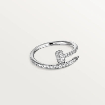 [Am jewelry]JUSTE RING 1.8MM SILVER DIAMONDS