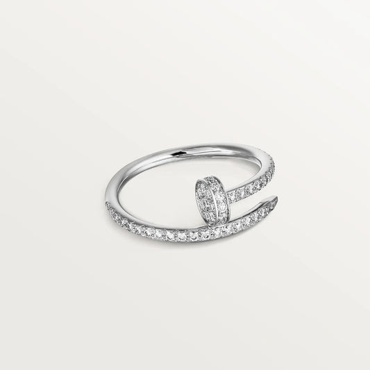 [Am jewelry]JUSTE RING 1.8MM SILVER DIAMONDS